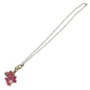 Pre-owned Metal necklaces Salvatore Ferragamo Pre-owned , Pink , Dames