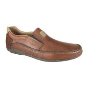 Mocassin Schoenen Rieker , Brown , Heren