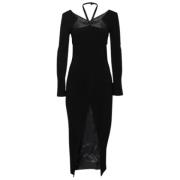 Pre-owned Fabric dresses Chanel Vintage , Black , Dames