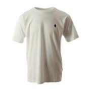 Cross Basic Neck T-shirt voor heren Marcelo Burlon , White , Heren