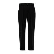 Plooibroek Jil Sander , Black , Dames