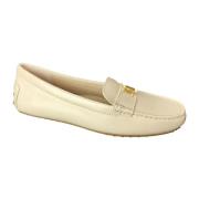 Barnsbury Flats Driver Moccasins Ralph Lauren , Beige , Dames