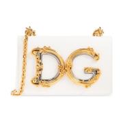 ‘DG Girls’ schoudertas Dolce & Gabbana , White , Dames