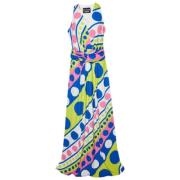 Pre-owned Polyester dresses Moschino Pre-Owned , Multicolor , Dames