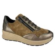 Sneaker Schoenen Solidus , Brown , Dames