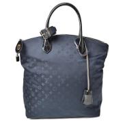 Pre-owned Fabric handbags Louis Vuitton Vintage , Blue , Dames