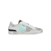 Glanzende Lane Sneakers Pepe Jeans , Multicolor , Dames