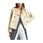 Sheila Pepe Jeans Trenchcoat Pepe Jeans , Beige , Dames