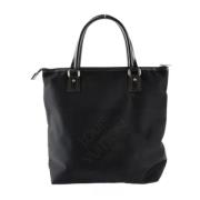 Pre-owned Canvas totes Louis Vuitton Vintage , Black , Dames