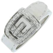 Pre-owned White Gold rings Gucci Vintage , Gray , Dames