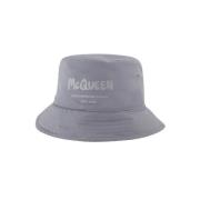 Fabric hats Alexander McQueen , Gray , Dames