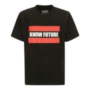Know Future T-shirt Sacai , Black , Heren