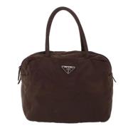 Pre-owned Fabric prada-bags Prada Vintage , Brown , Dames