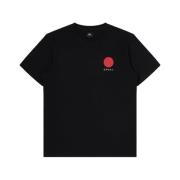Japanse Sun T-Shirt Edwin , Black , Heren