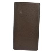 Pre-owned Canvas wallets Louis Vuitton Vintage , Brown , Dames