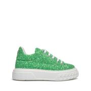 Dynamische Off Road Disk Sneakers Casadei , Green , Dames