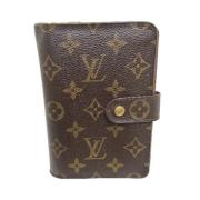 Pre-owned Canvas wallets Louis Vuitton Vintage , Brown , Dames