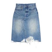 Jesse Skirt - Stijlvol en trendy R13 , Blue , Dames