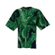 Katoenen T-shirt Dolce & Gabbana , Green , Heren