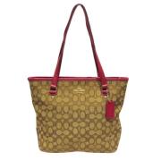 Pre-owned Canvas totes Coach Pre-owned , Beige , Dames