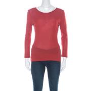 Pre-owned Cotton tops Gucci Vintage , Red , Dames