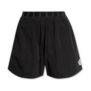 Shorts met logo Kenzo , Black , Dames