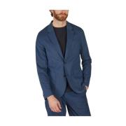 Marineblauwe Casual Fit Blazer PS By Paul Smith , Blue , Heren