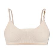 ‘Pralu’ bijgesneden tanktop Jacquemus , Beige , Dames