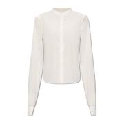 Shirt met uitsparingen MM6 Maison Margiela , White , Dames