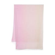 Roze Sjaal met Gradiënt Effect Faliero Sarti , Pink , Dames