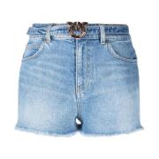 Trendy Gina 3 Shorts Pinko , Blue , Dames