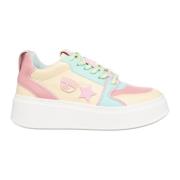 Multicolor Leren Sneakers Chiara Ferragni Collection , Multicolor , Da...