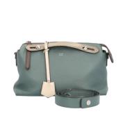 Pre-owned Leather handbags Fendi Vintage , Green , Dames