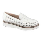 Mocassin Schoenen Pitillos , White , Dames