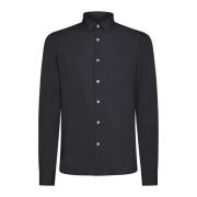 Oxford Overhemd RRD , Black , Heren
