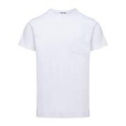 Klassiek T-shirt K-Way , White , Heren