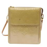 Pre-owned Leather louis-vuitton-bags Louis Vuitton Vintage , Beige , D...