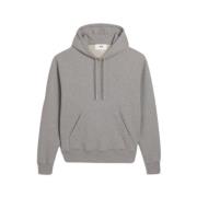 Hart Hoodie, Heather Grey Ami Paris , Gray , Heren