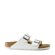 Arizona Slipbestendige Sandalen Birkenstock , White , Dames