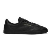 Zwarte Sneakers - Stijlvol Model Dolce & Gabbana , Black , Heren