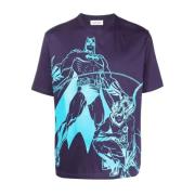 Batman Grafisch Bedrukt T-shirt Lanvin , Purple , Heren