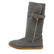 Pre-owned Fabric boots Stella McCartney Pre-owned , Gray , Dames