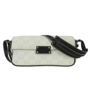 Pre-owned Canvas shoulder-bags Loewe Pre-owned , White , Dames