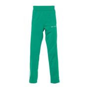 Groene broek met zijstreep details Palm Angels , Green , Heren