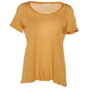 Pre-owned Cotton tops Marni Pre-owned , Yellow , Dames