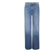Stijlvolle Straight Jeans Mother , Blue , Dames