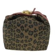 Pre-owned Canvas clutches Fendi Vintage , Brown , Dames