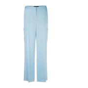 Wukari Wijde Fit Broek Marc Cain , Blue , Dames