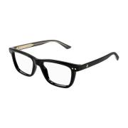 Zwarte optische monturen voor heren Montblanc , Black , Heren