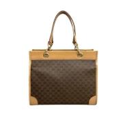 Pre-owned Canvas celine-bags Celine Vintage , Brown , Dames